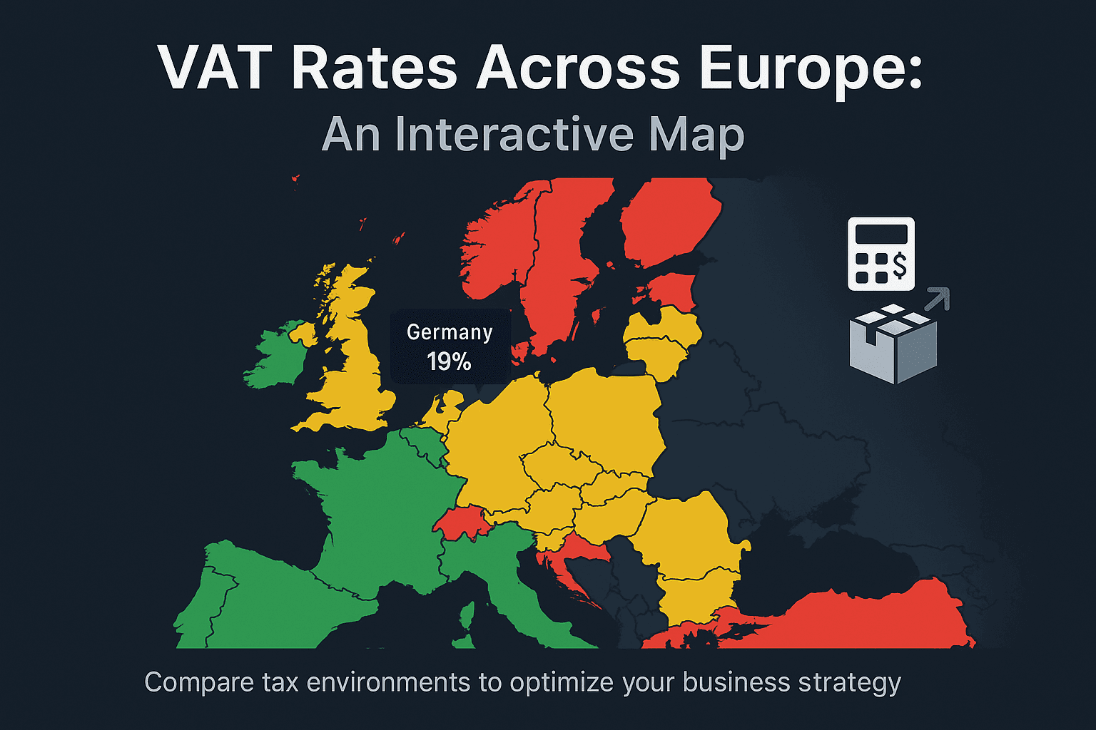VAT Rates Across Europe - Interactive Overview